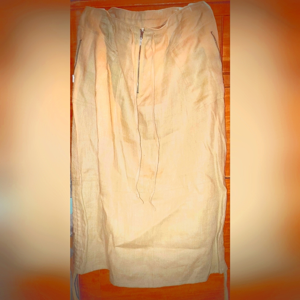 Kello Linen A-line Skirt